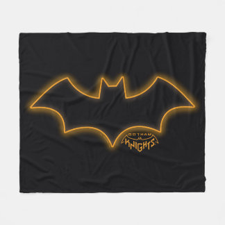 Gotham Knights Batgirl-Logo Fleecedecke
