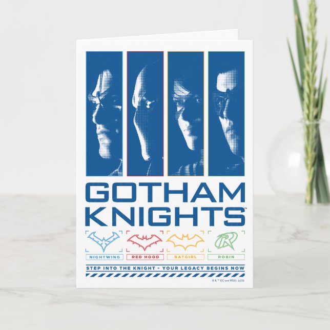 Gotham Knights Face Panels Karte (Vorderseite)