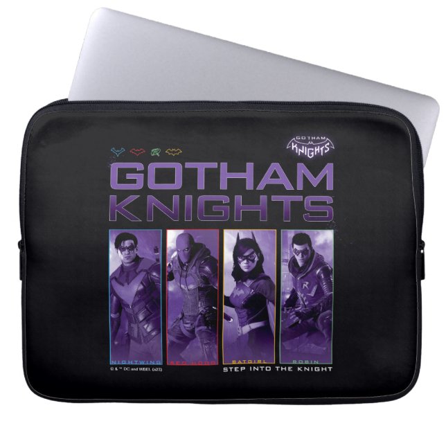 Gotham Knights Hero Panels Laptopschutzhülle (Vorderseite)