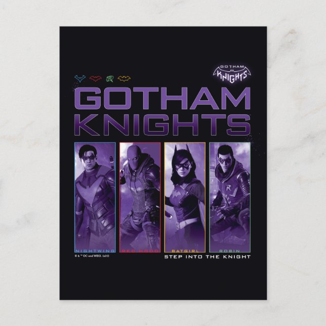 Gotham Knights Hero Panels Postkarte (Vorderseite)