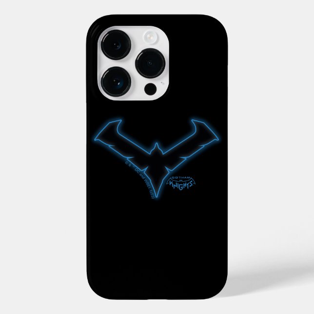 Gotham Knights-Nachts-Logo Case-Mate iPhone Hülle (Rückseite)