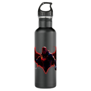 Gotham Knights Red Hood in Logo Edelstahlflasche