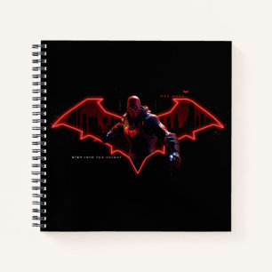 Gotham Knights Red Hood in Logo Notizbuch