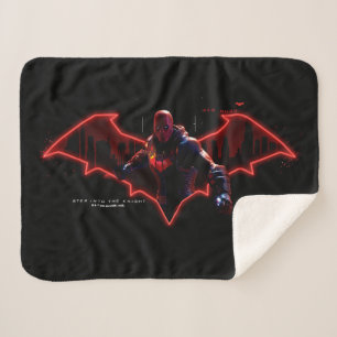 Gotham Knights Red Hood in Logo Sherpadecke