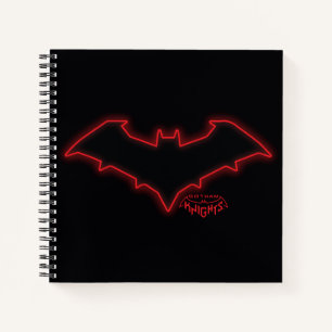 Gotham Knights Red Hood Logo Notizbuch