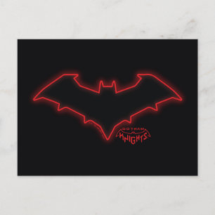 Gotham Knights Red Hood Logo Postkarte