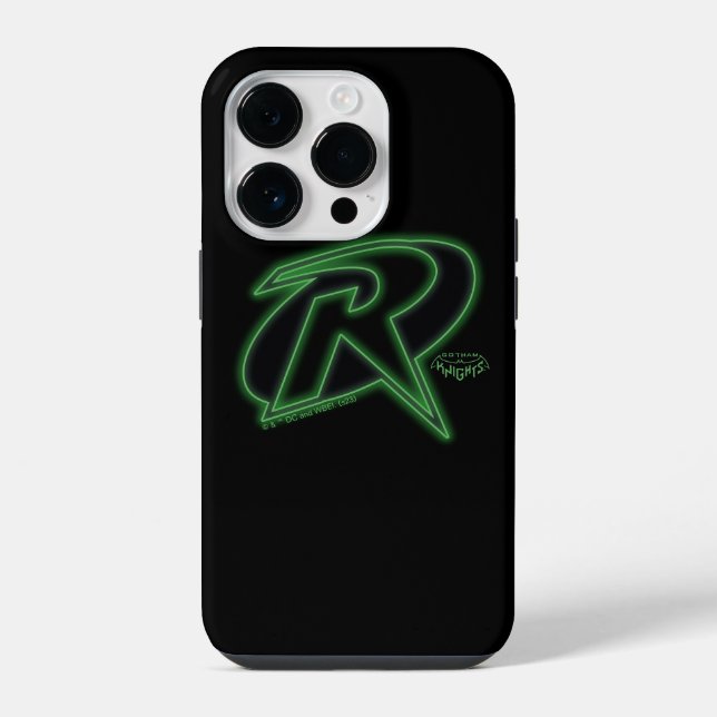 Gotham Knights Robin Logo iPhone Hülle (Rückseite)