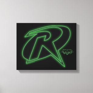 Gotham Knights Robin Logo Leinwanddruck