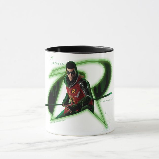 Gotham Knights Robin-Logo Tasse (Zentrum)