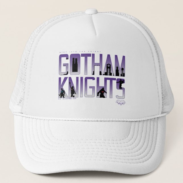 Gotham Knights-Silhouetten Truckerkappe (Vorderseite)
