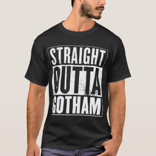 Gotham-lustiger Gotham-Hipster T-Shirt