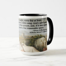Gothe Quote Tasse