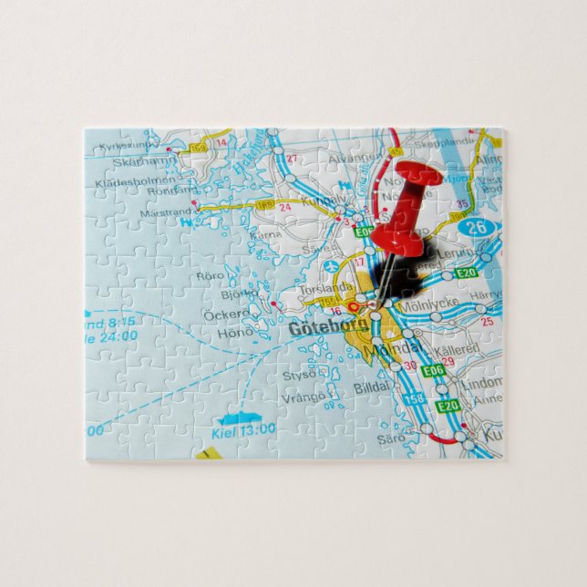 Gothenburg, Göteborg, Schweden Puzzle (Horizontal)