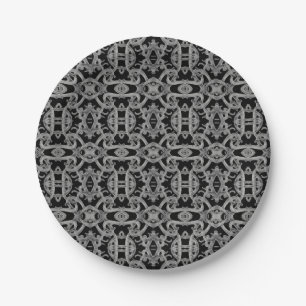 GOTHIC 7" Runde Pappteller