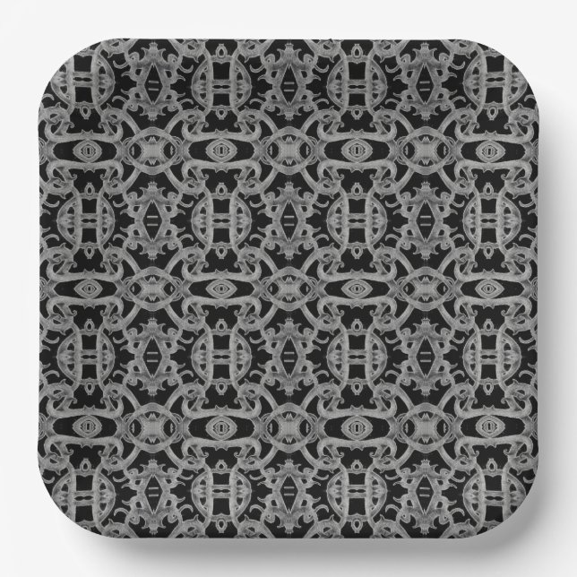 GOTHIC 9" Square Paper Teller (Vorderseite)