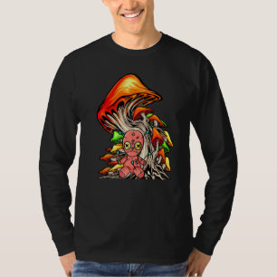 Gothic Aesthetic Dark Academia Voodoo Grunge Doll T-Shirt