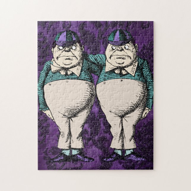 Gothic Alice V - Tweedledum und Tweedledepuzzle Puzzle (Vertikal)
