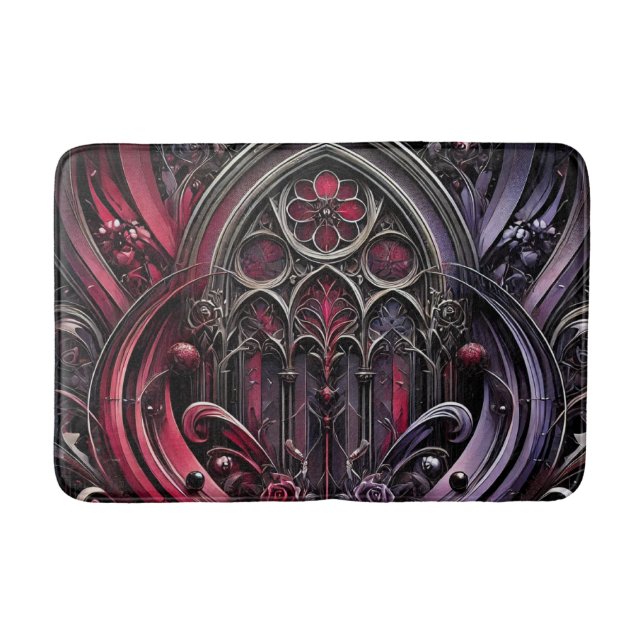 Gothic Arches Bath Mat Badematte (Vorderseite)