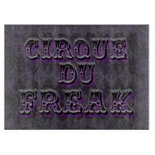 Gothic Argyle Cirque Du Freak Schneidebrett