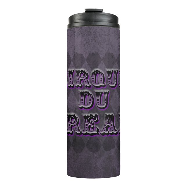 Gothic Argyle Cirque Du Freak Thermosbecher (Vorderseite)