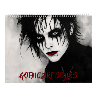 Gothic Art Styles Calendar Kalender