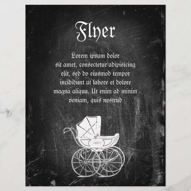 Gothic Baby Carriage Flyer (Vorne)