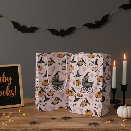 Gothic Baby Carriage Halloween Pink Kleine Geschenktüte