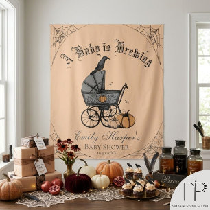 Gothic Baby is Brewing Duschhintergrund Wandteppich