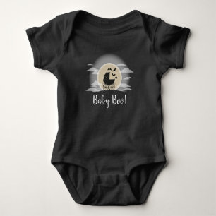 Gothic Baby Shower Halloween Carriage Strampler