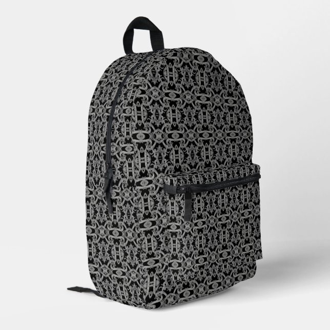 GOTHIC Backpack Bedruckter Rucksack (Rückseitige Ecke links)