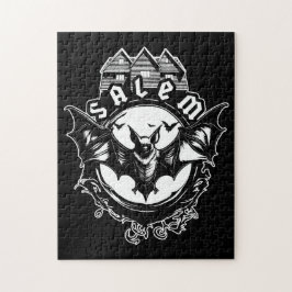 Gothic Bat and Salem Hexenhaus Puzzle