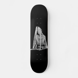 Gothic Bat Skeleton Skateboard
