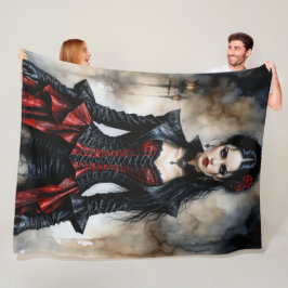 Gothic Beauty Fleecedecke