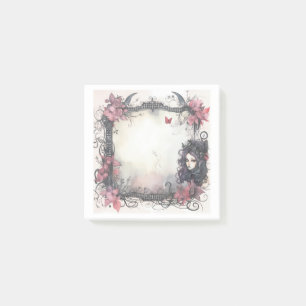 Gothic Beauty Haftnotizen Post-it Klebezettel