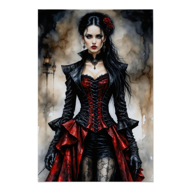 Gothic Beauty Poster (Vorderseite)