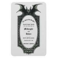 Gothic bis Tod machen uns Teil Bat Save the Date