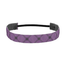 Gothic Black and Lila Diagonal Pattern