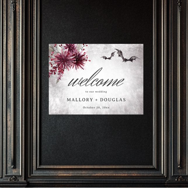 Gothic Black & Burgund Halloween Orden der Veranst Poster (Von Creator hochgeladen)