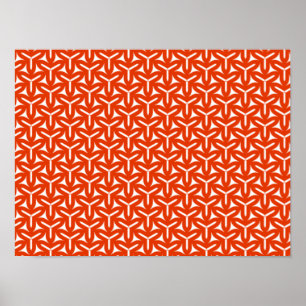 Gothic Blades Pattern Poster
