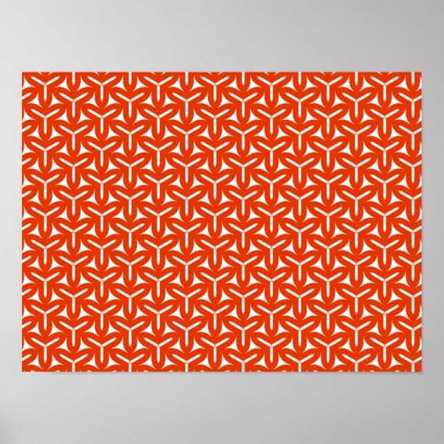 Gothic Blades Pattern Poster (Vorne)