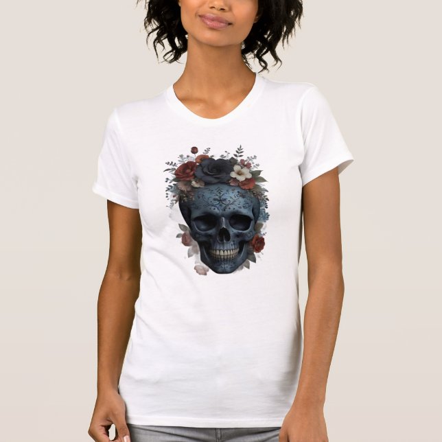 Gothic Bloom T-Shirt (Vorderseite)