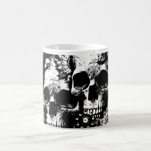 Gothic Bloom Tasse – Eine dunkel elegante Fusion v