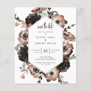 Gothic Boho Save the Date