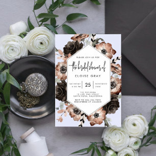 Gothic Boho Wedding Einladung
