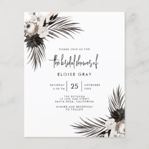 Gothic Boho Wedding Einladung Flyer