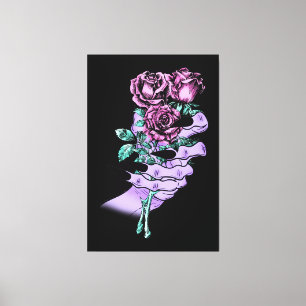 Gothic Bouquet Canvas Print Leinwanddruck