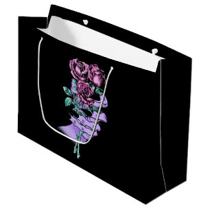 Gothic Bouquet Geschenktaschen Große Geschenktüte