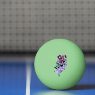 Gothic Bouquet Ping Pong Balls Tischtennisball