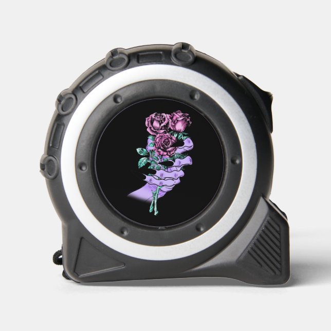 Gothic Bouquet Tape Measure Maßband (Vorderseite)