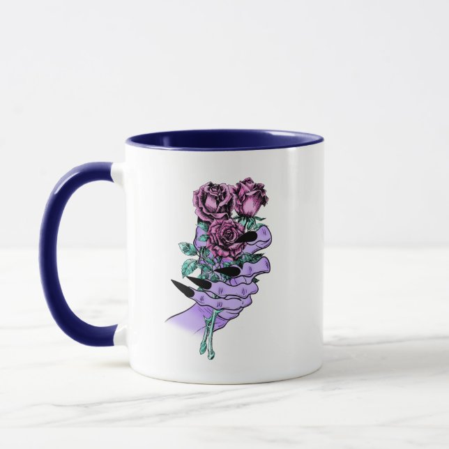Gothic Bouquet Tasse (Links)